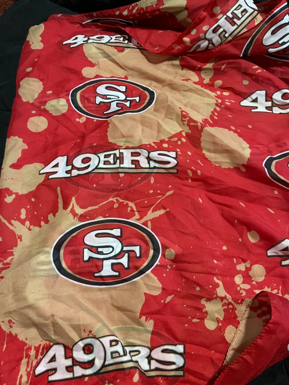 San Francisco 49ers Red & Gold scarf